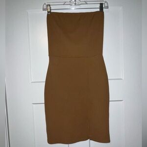 MINI BANDEAU TAILORED DRESS